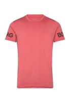 Borg T-Shirt Sport T-Kortærmet Skjorte Red Björn Borg