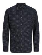 Jjjoe Print Shirt Ls Aw24 Tops Shirts Casual Black Jack & J S