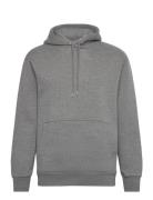 Slhreg-Dan Sweat Hood Tops Sweatshirts & Hoodies Hoodies Grey Selected...