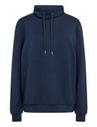 Sc-Banu Tops Sweatshirts & Hoodies Sweatshirts Navy Soyaconcept