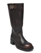 Bonna Boot Shoes Boots Ankle Boots Ankle Boots Flat Heel Brown Steve M...