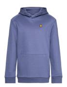 Fly Fleece Hoodie Tops Sweatshirts & Hoodies Hoodies Navy Lyle & Scott