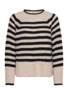 Juliette Knit Tops Knitwear Jumpers Beige Noella