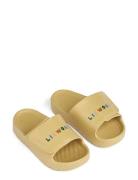 Thieme Slide Shoes Summer Shoes Pool Sliders Yellow Liewood