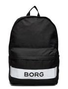 Borg Stripe Backpack Rygsæk Taske Black Björn Borg