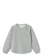 Nmmlander Ls Sweat Lil Tops Sweatshirts & Hoodies Sweatshirts Grey Lil...