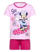 Pyjama Pyjamassæt Pink Minnie Mouse