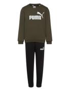 No.1 Logo Sweat Suit Fl B Sets Sweatsuits Khaki Green PUMA