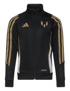 Messi Jkt Y Sport Sweatshirts & Hoodies Sweatshirts Black Adidas Perfo...