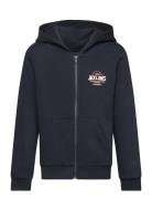 Jjelogo Swt Zip Hood 2Col 24/25 Noos Mni Tops Sweatshirts & Hoodies Ho...