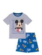 Pyjama Pyjamassæt Grey Mickey Mouse