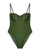 Shiva Swimsuit Badedragt Badetøj Green Rethinkit