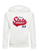 Message Cotton Sweatshirt Tops Sweatshirts & Hoodies Hoodies White Man...