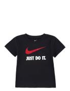 Nkb Swoosh Jdi Ss Tee Tops T-Kortærmet Skjorte Black Nike