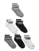 6W-6Pk Crew Sock Sokker Strømper Grey Converse