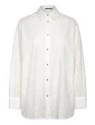 Coreopsisbbluas Shirt Tops Shirts Long-sleeved White Bruuns Bazaar