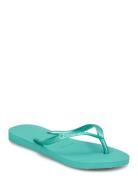 Hav. Slim Shoes Summer Shoes Sandals Flip Flops Blue Havaianas