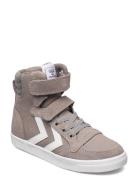 Slimmer Stadil High Jr Sport Sneakers High-top Sneakers Grey Hummel