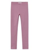 Nkfdavina Solid Swe Legging Bru N Noos Bottoms Leggings Pink Name It