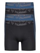 Hmlmarston 4-Pack Boxers Sport Boxers Blue Hummel