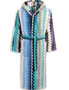 Giacomo Bathrobe Hooded Home Textiles Bathroom Textiles Robes Multi/pa...