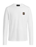 Belstaff Long Sleeved T-Shirt White Designers T-Langærmet Skjorte Whit...