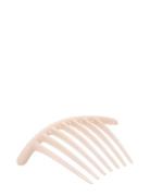 Cam Big Plain Acetat Accessories Hair Accessories Hair Pins Cream Cori...