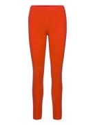 W. Sport Logo Tights Bottoms Running-training Tights Orange Svea