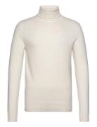 Apelas Polo Neck Tops Knitwear Turtlenecks Cream Sätila Of Sweden