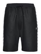 Taped Tricot Short Bottoms Shorts Sweat Shorts Black Fred Perry