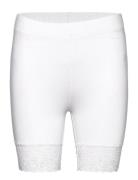 Leggings Sally Lace Short Bottoms Shorts Cycling Shorts White Lindex