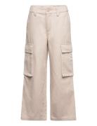 Cargo Trousers Bottoms Cream Rosemunde Kids