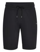 Reg Shield Sweat Shorts Bottoms Shorts Sweat Shorts Black GANT