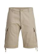 Jpstcole Barkley Cargo Shorts Mid Sn Bottoms Shorts Cargo Shorts Beige...