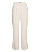 Vmvera Mw Straight Linen Pant Bottoms Trousers Linen Trousers Cream Ve...