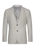 Flock Designers Blazers Single Breasted Blazers Grey Reiss