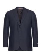 Archie Linen Suit Jkt Designers Blazers Single Breasted Blazers Navy M...