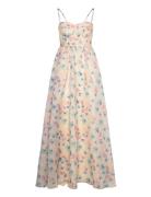 Leonor Organza Maxi Dress Designers Maxi Dress Pink Malina