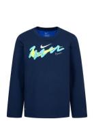 Nike Dri-Fit Swoosh Longsleeve Tee Tops T-shirts Long-sleeved T-Skjort...