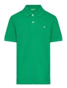 H/S Polo Shirt Tops T-shirts Polo Shirts Short-sleeved Polo Shirts Gre...