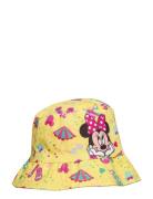 Bob Accessories Headwear Hats Bucket Hats Yellow Minnie Mouse