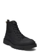 Kamiki High U Textile High-top Sneakers Black Sneaky Steve