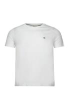 Archive Shield T-Shirt Tops T-Kortærmet Skjorte White GANT