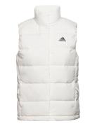 W Helionic Vest Sport Padded Vests White Adidas Sportswear