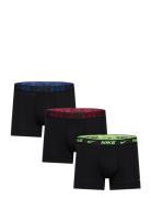 Trunk 3Pk Sport Boxers Black NIKE Underwear