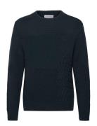 Tillier Maison Labiche Tops Knitwear Round Necks Navy Maison Labiche P...