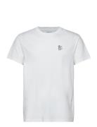 Popin Croco Incognito/Gots Tops T-Kortærmet Skjorte White Maison Labic...