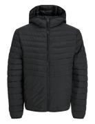 Jjestate Packable Puffer Hood Noos Tynd Jakke Black Jack & J S