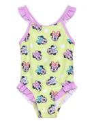 Swimwear Badedragt Badetøj Multi/patterned Minnie Mouse