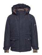 Jacket Solid Outerwear Jackets & Coats Winter Jackets Navy En Fant